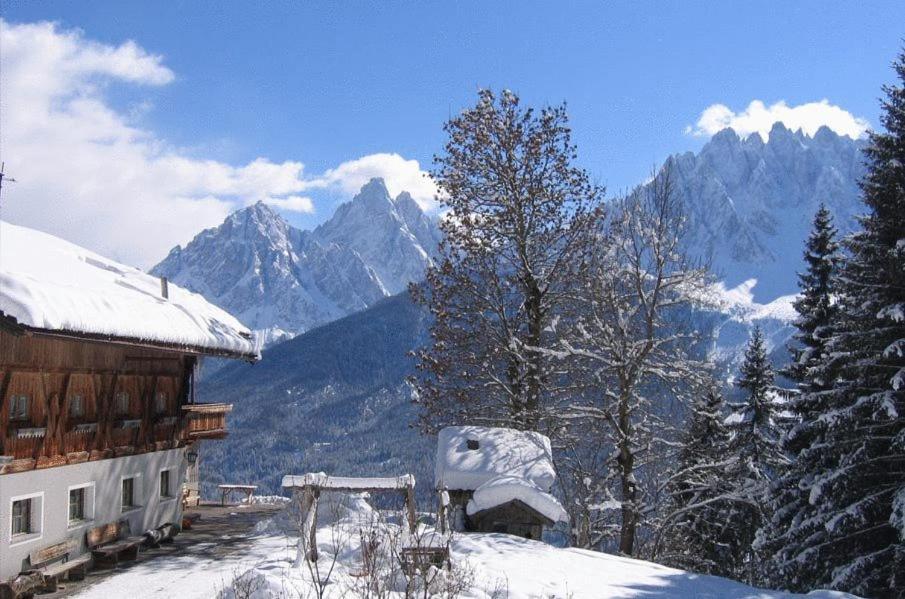 Glinzhof Mountain Natur Resort Agriturismo Сан-Кандідо Екстер'єр фото